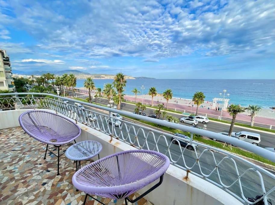 Beach Front, Superbe Appartement Pour 4 Personnes Nice Bagian luar foto